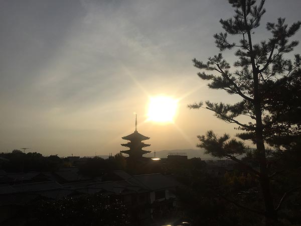 夕焼け