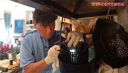 ★日本の掃除職人が大家族の自宅を大掃除!inイタリア